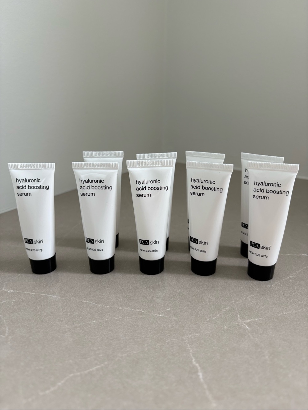 NEW PCA Skin Hyaluronic Acid Boosting Serum - Lot of 9, Travel Size